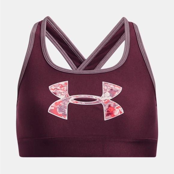Girl's Under Armour UA Crossback Graphic Sports Bra Large - Picture 12 of 12